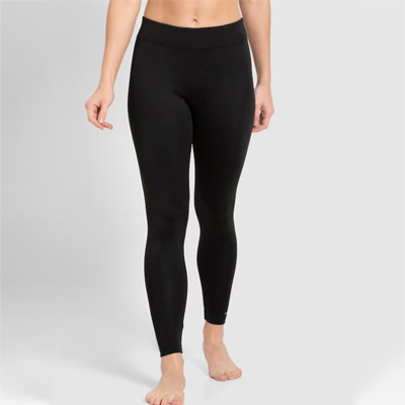 Women Black Solid Anti-Microbial Ankle-Length Leggings