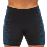 Men Black & Blue Printed Shorts