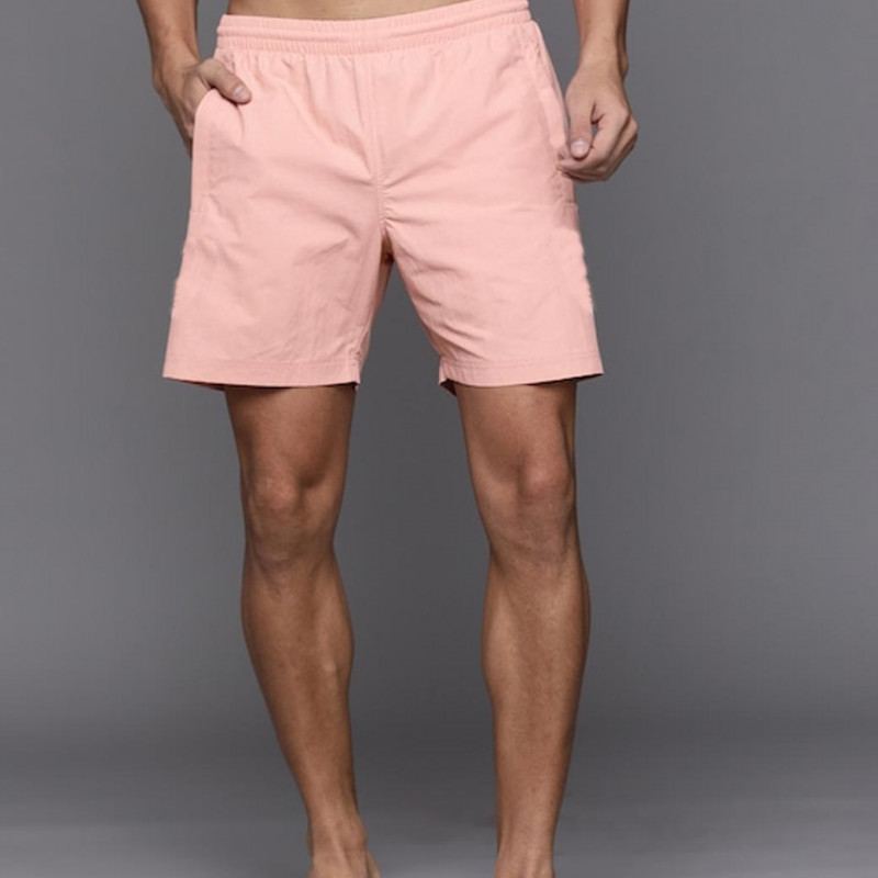 Men Pink Swim Bottom