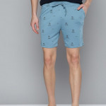 Men Blue Lounge Shorts