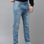 Men Blue Slim Fit Light Fade Stretchable Jeans