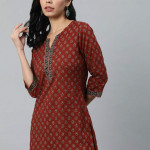 Women Maroon Tunic